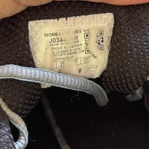 Merrell Siren Edge 3 Wide Width Women’s Hiker in Rock & Bluestone Wide Size 9W - Picture 13 of 15